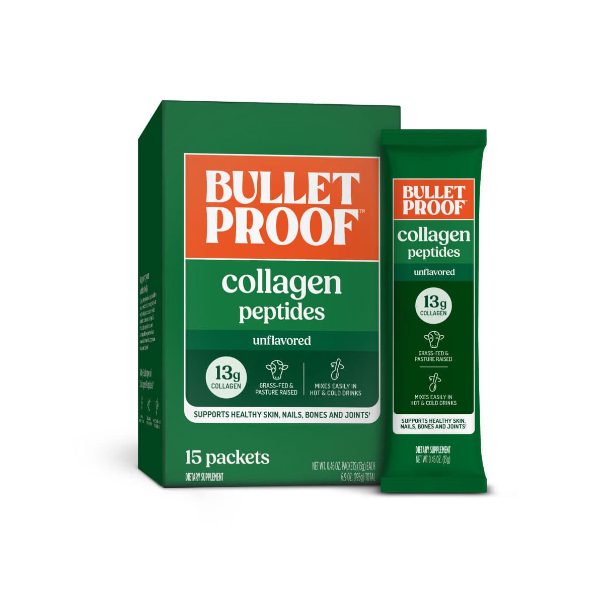 Bulletproof Unflavored Collagen Peptides Packets
