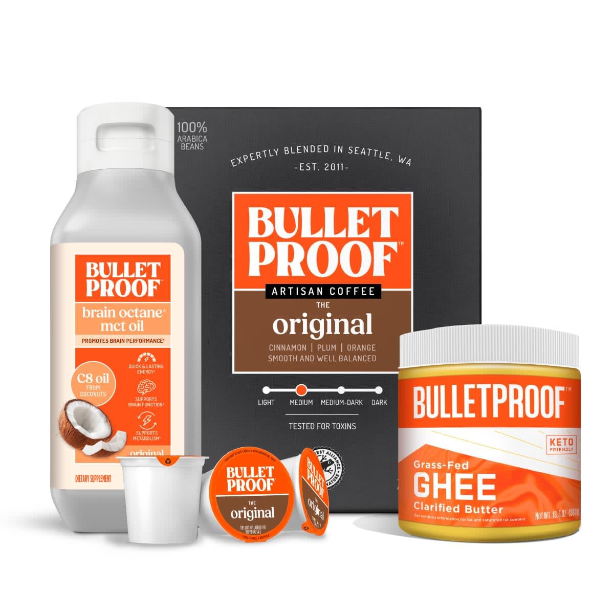 Bulletproof Bulletproof Coffee Kit, Coffee Pods