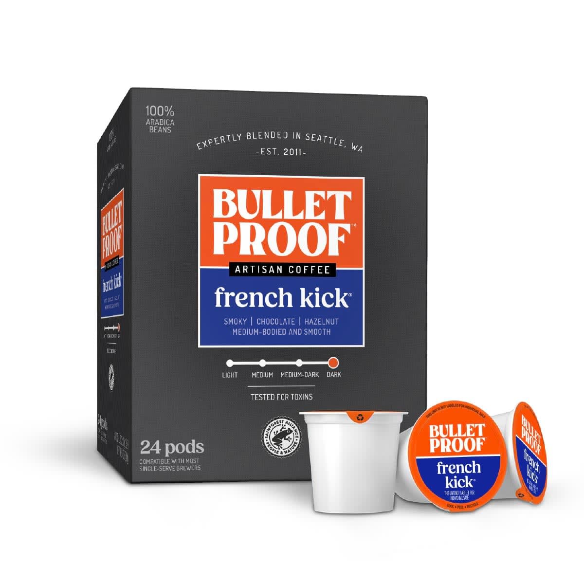 Bulletproof French Kick® Coffee Pods